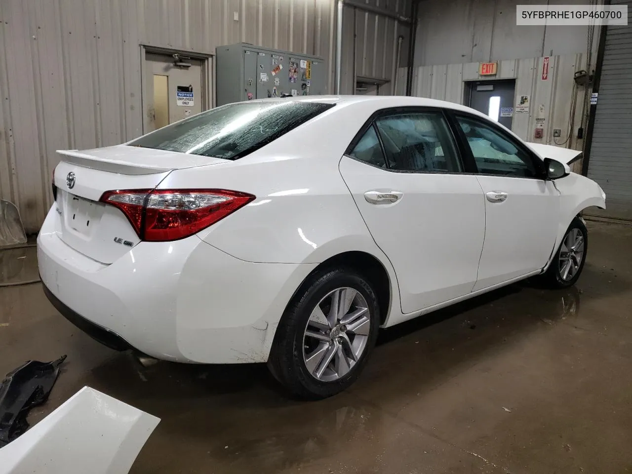 5YFBPRHE1GP460700 2016 Toyota Corolla Eco