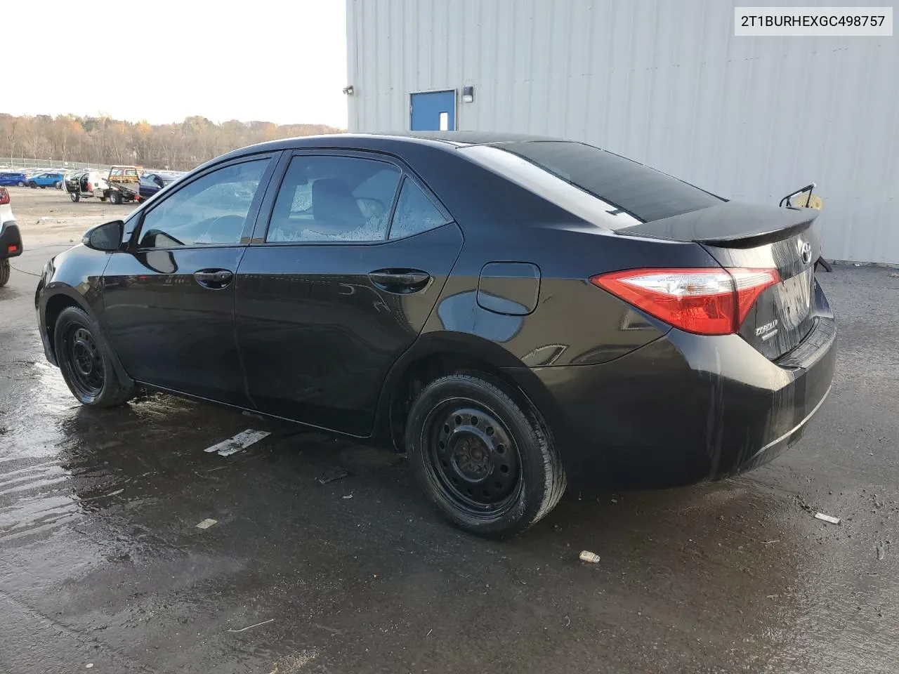 2016 Toyota Corolla L VIN: 2T1BURHEXGC498757 Lot: 77656104