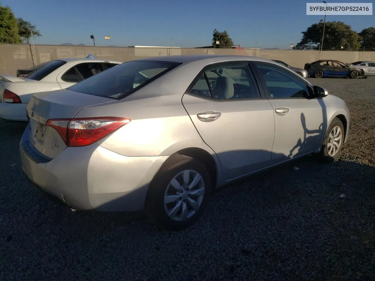 5YFBURHE7GP522416 2016 Toyota Corolla L