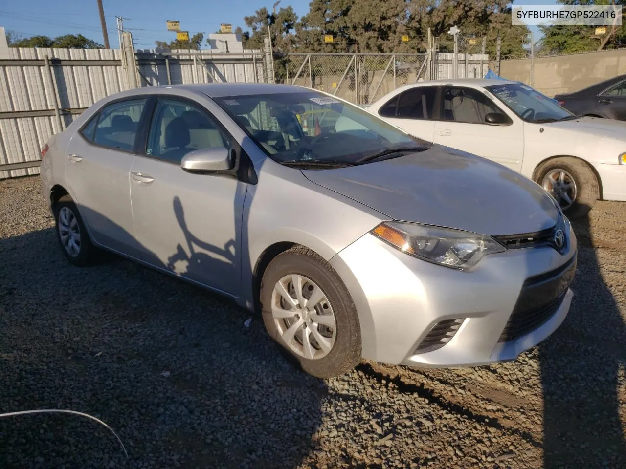 5YFBURHE7GP522416 2016 Toyota Corolla L