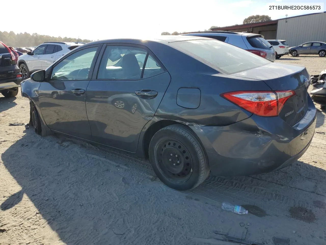 2016 Toyota Corolla L VIN: 2T1BURHE2GC586573 Lot: 77933224