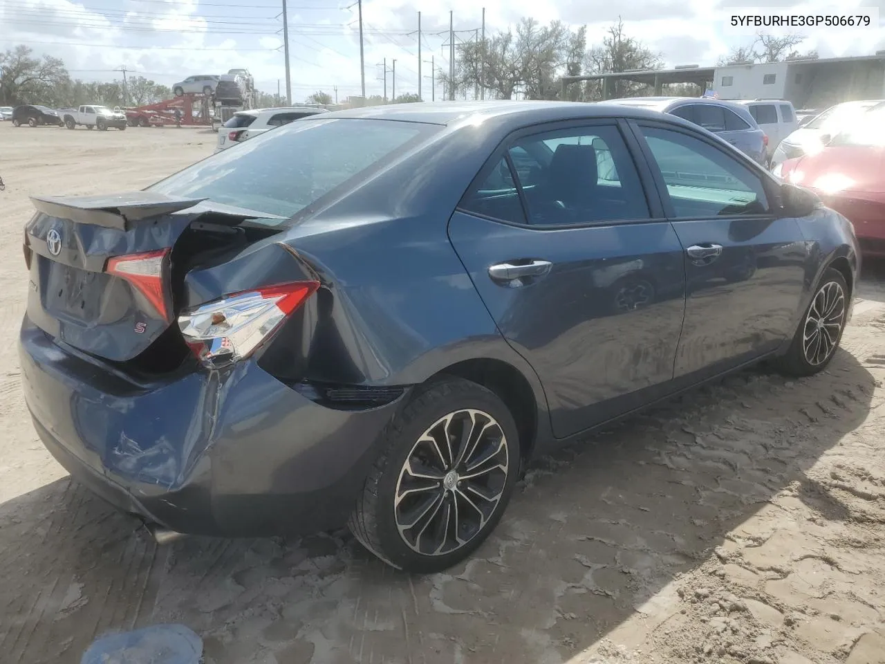 2016 Toyota Corolla L VIN: 5YFBURHE3GP506679 Lot: 78035044