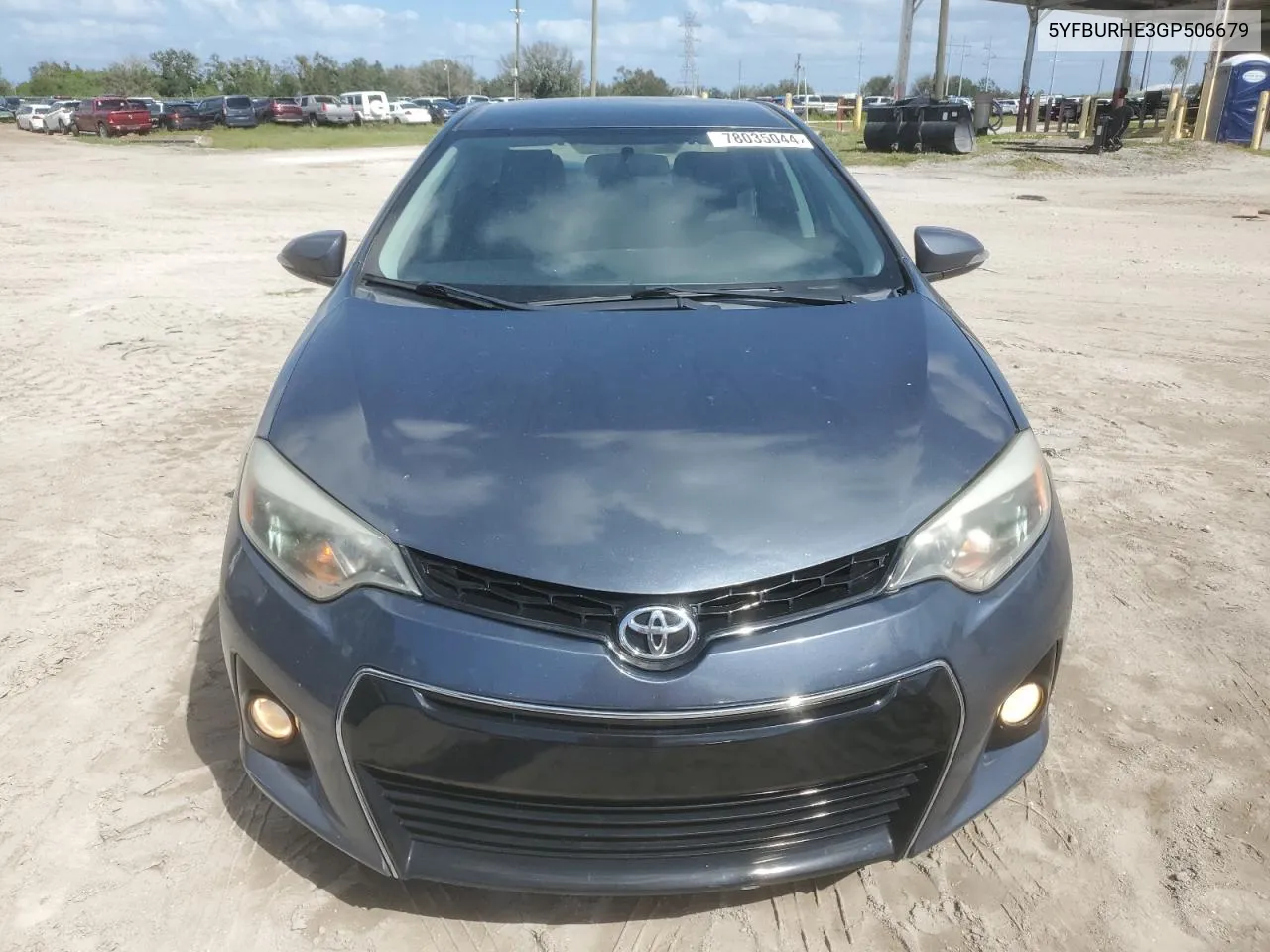 2016 Toyota Corolla L VIN: 5YFBURHE3GP506679 Lot: 78035044