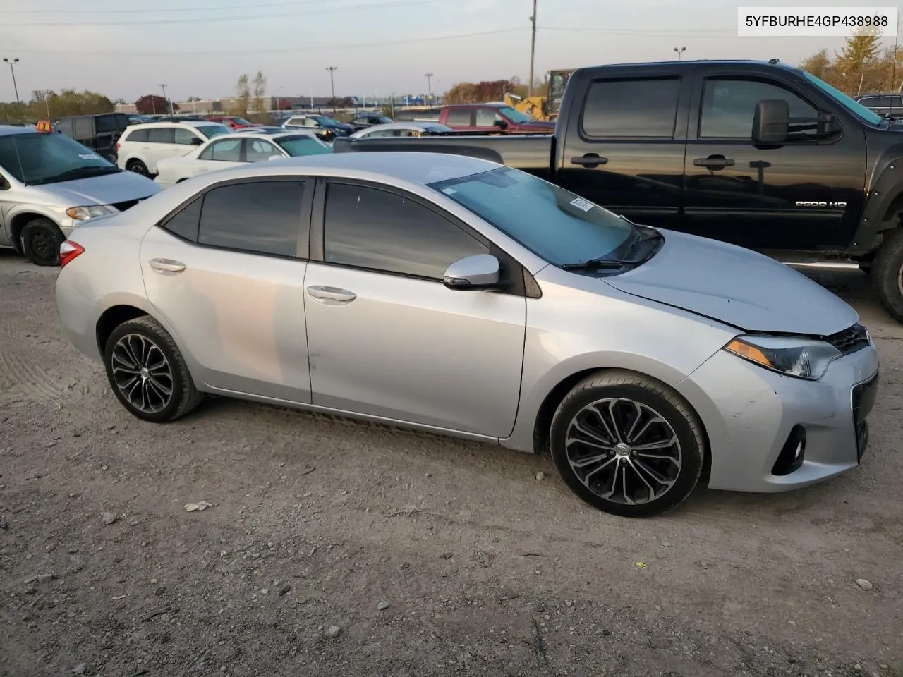 2016 Toyota Corolla L VIN: 5YFBURHE4GP438988 Lot: 78045714