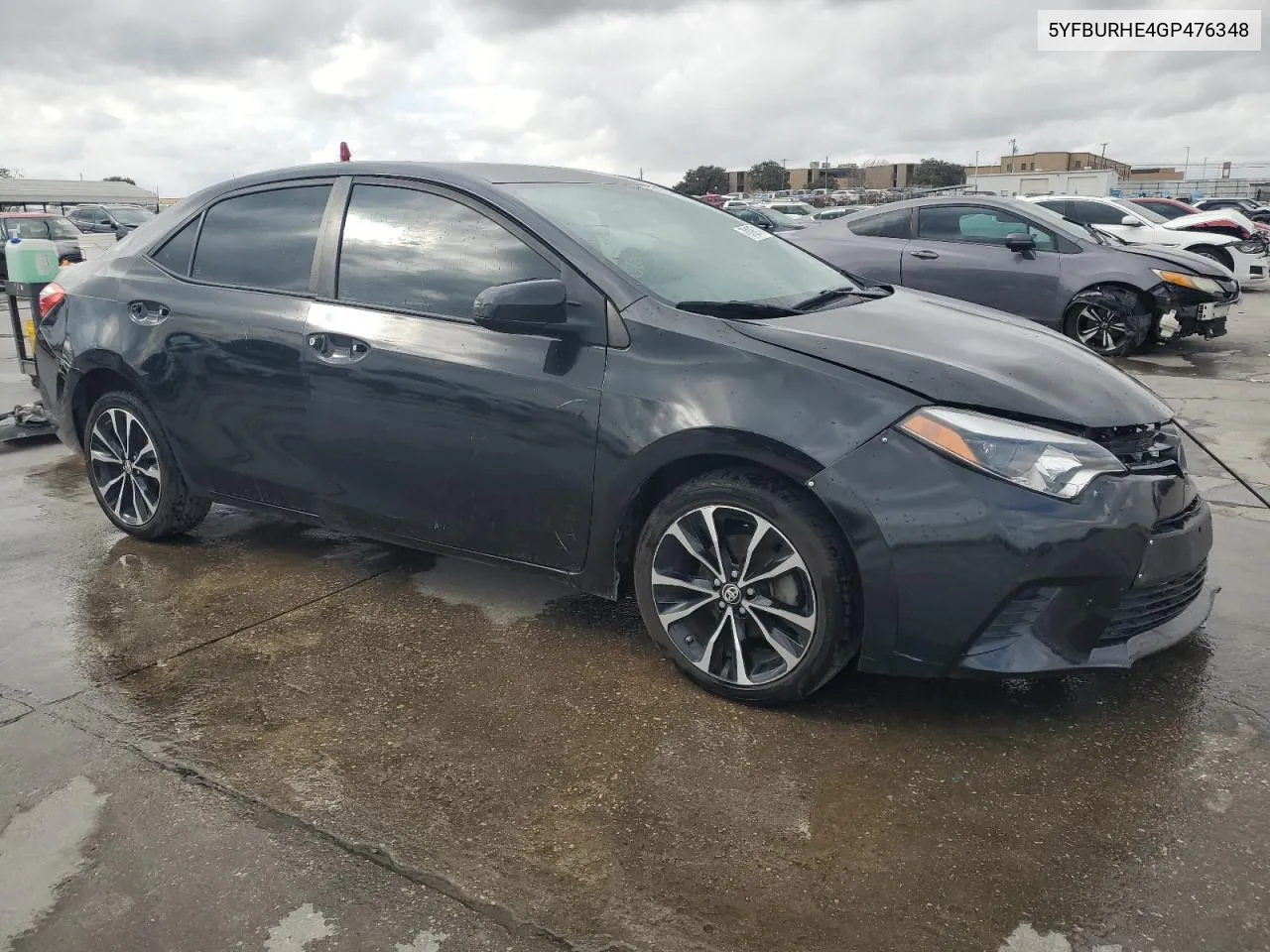 5YFBURHE4GP476348 2016 Toyota Corolla L