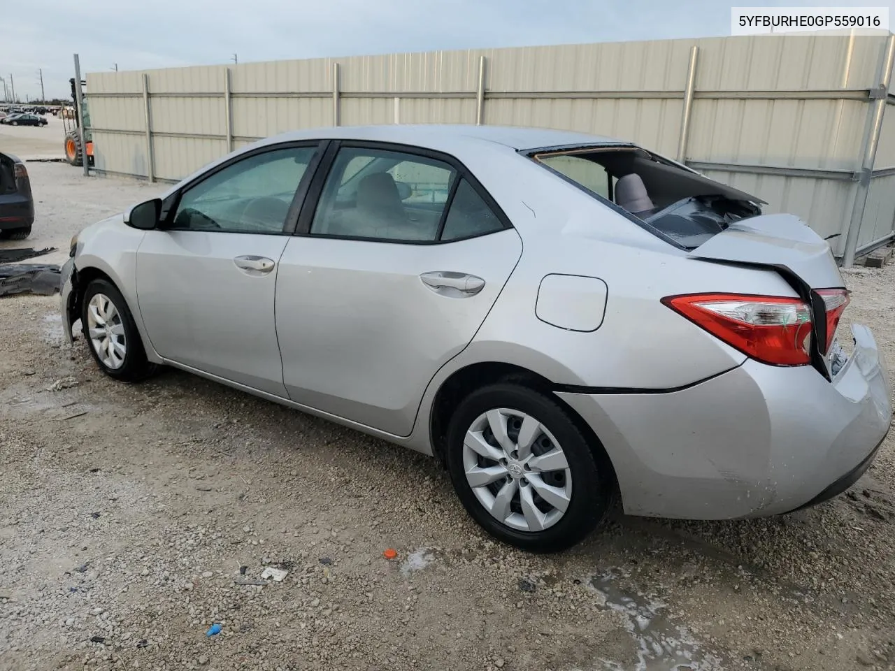 2016 Toyota Corolla L VIN: 5YFBURHE0GP559016 Lot: 78260534