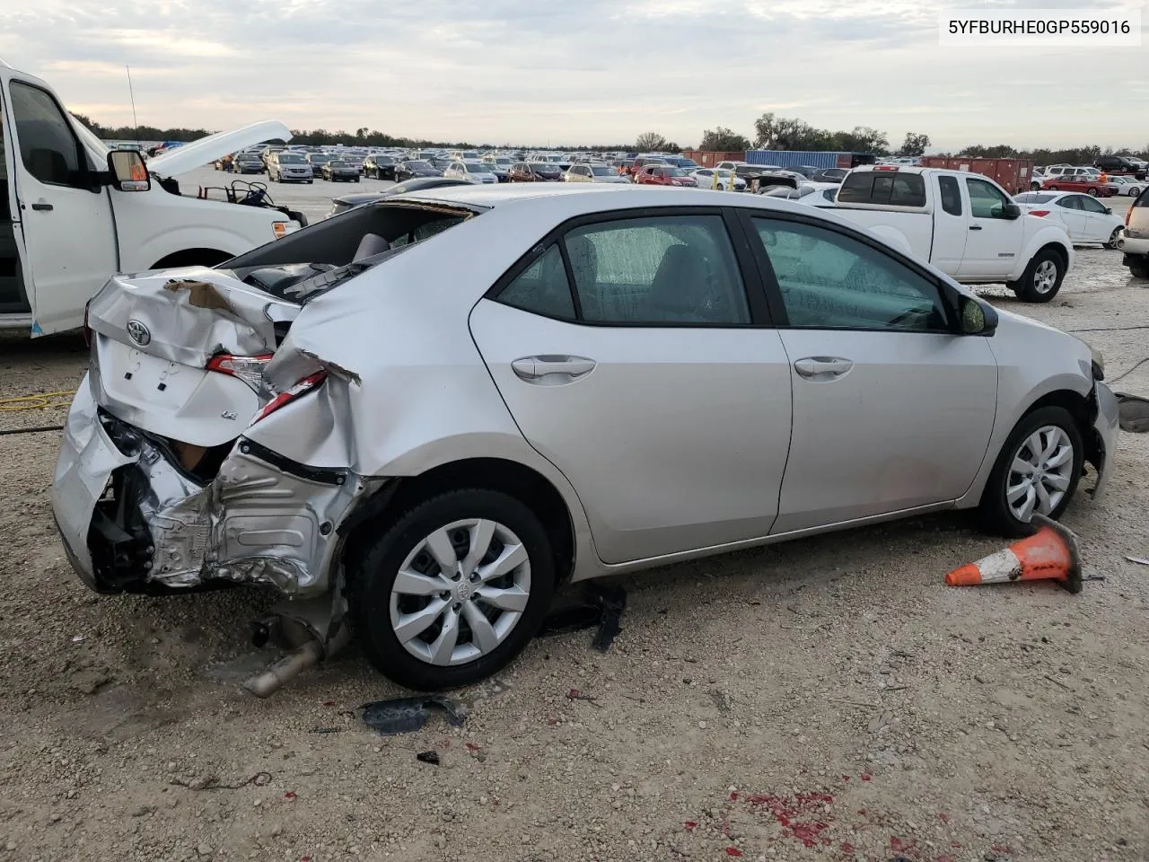 5YFBURHE0GP559016 2016 Toyota Corolla L