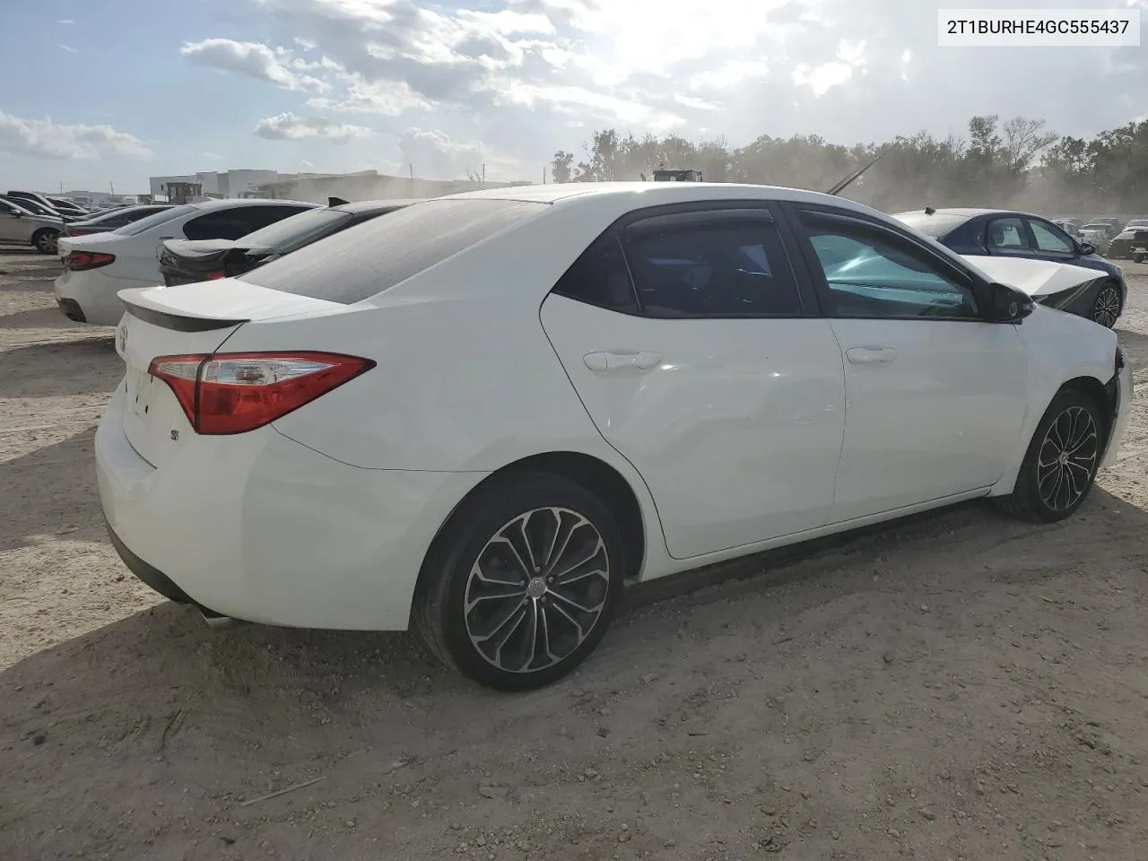 2016 Toyota Corolla L VIN: 2T1BURHE4GC555437 Lot: 78310104