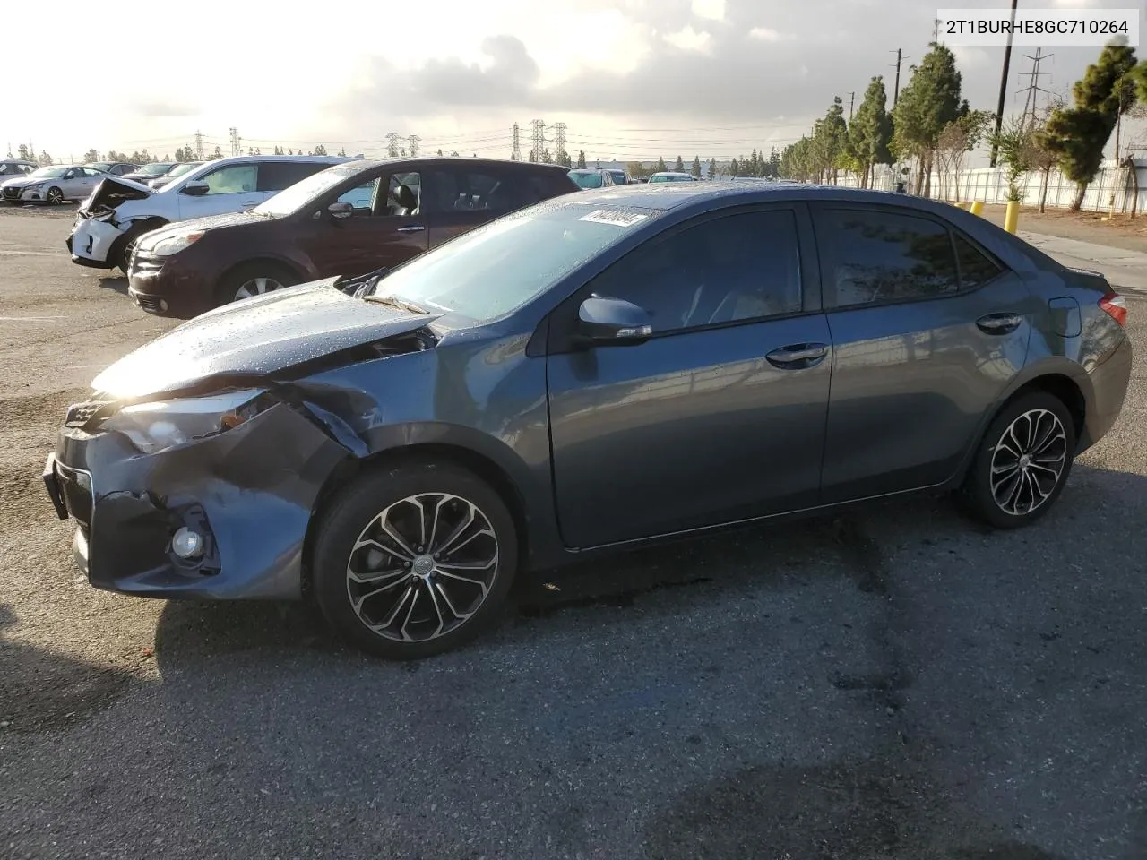 2016 Toyota Corolla L VIN: 2T1BURHE8GC710264 Lot: 78428094