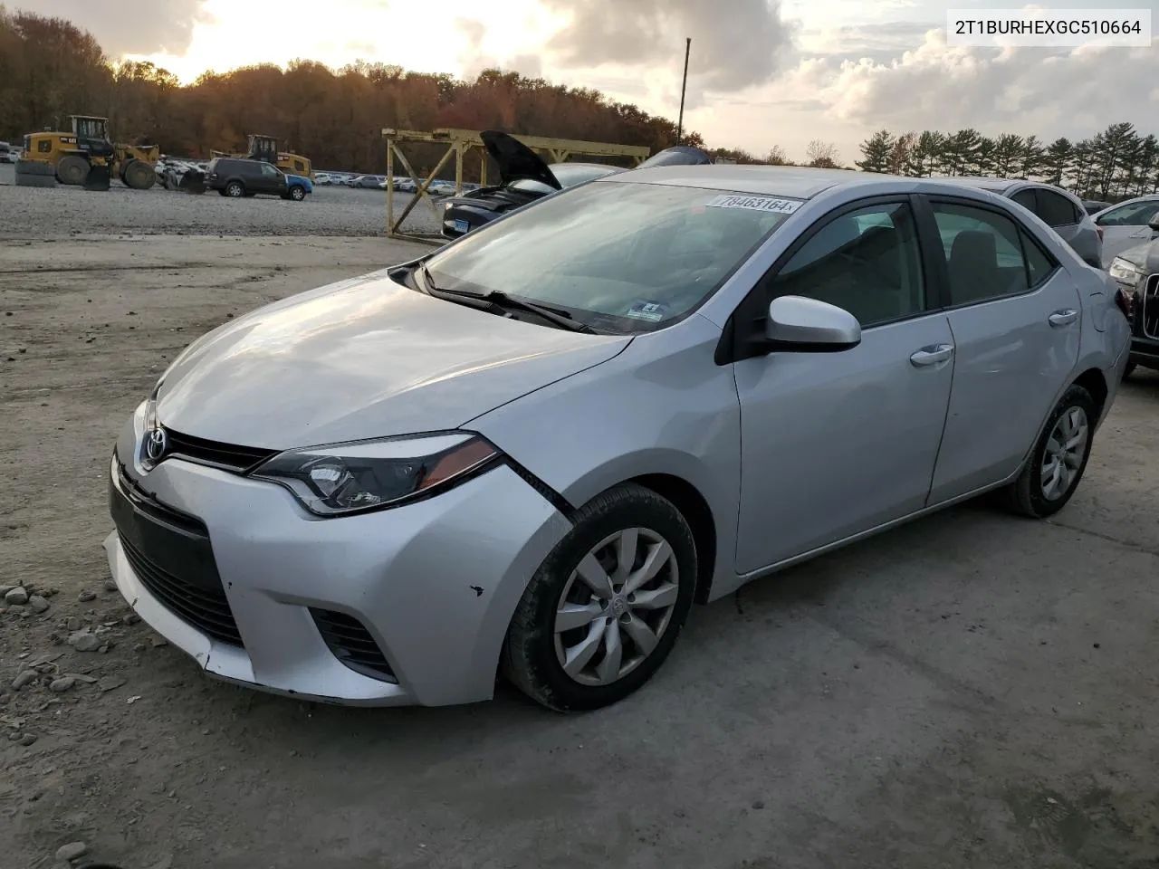 2T1BURHEXGC510664 2016 Toyota Corolla L