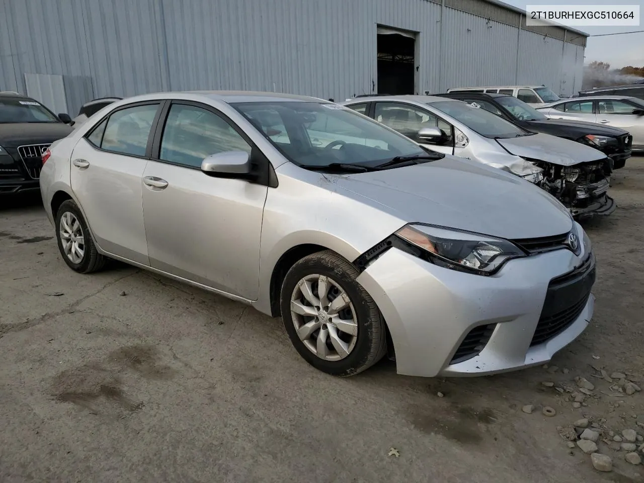 2T1BURHEXGC510664 2016 Toyota Corolla L