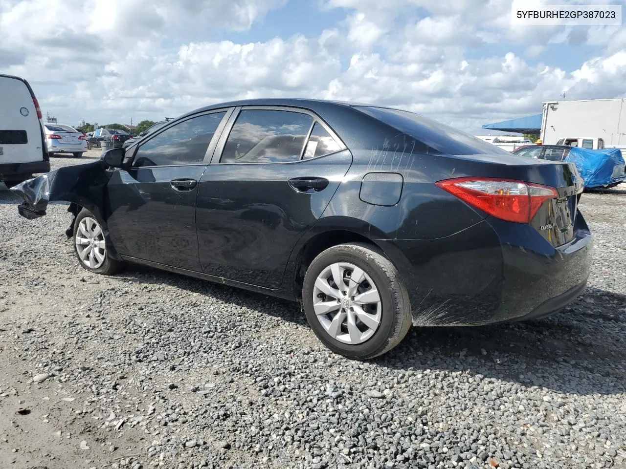 2016 Toyota Corolla L VIN: 5YFBURHE2GP387023 Lot: 78469364