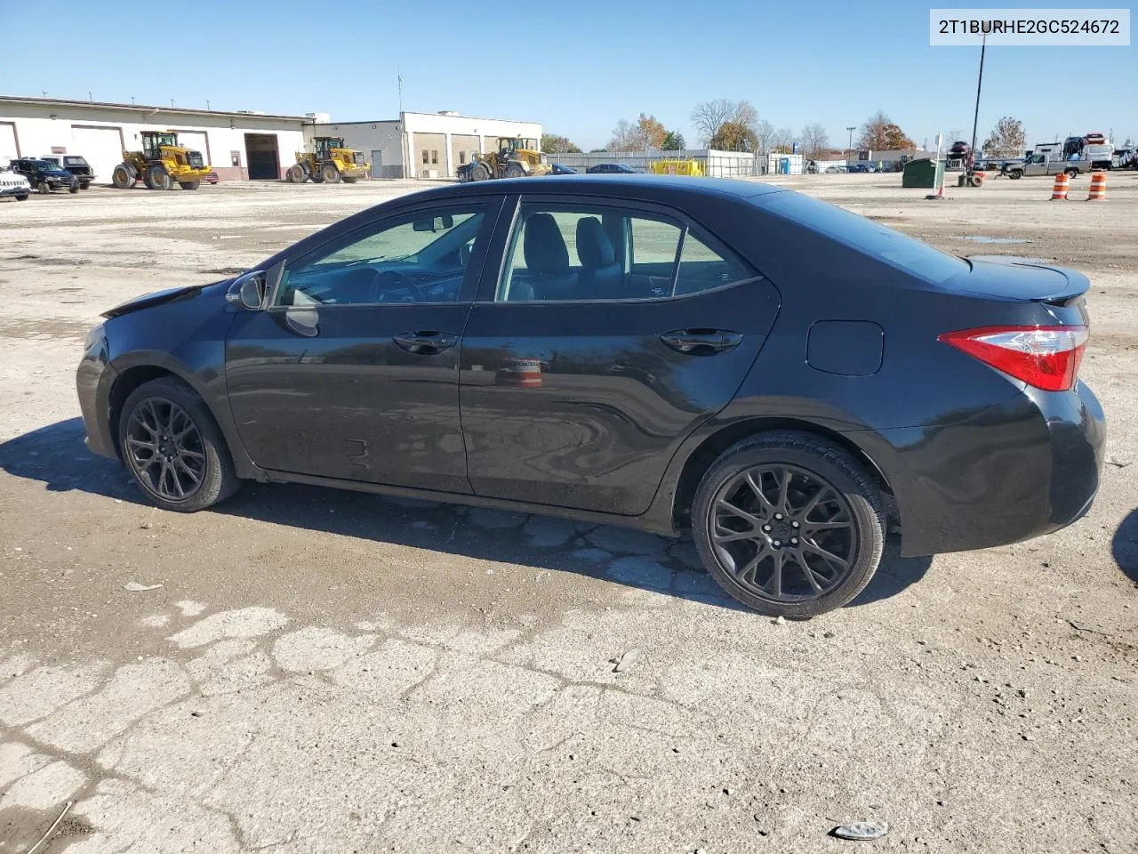 2016 Toyota Corolla L VIN: 2T1BURHE2GC524672 Lot: 78517024