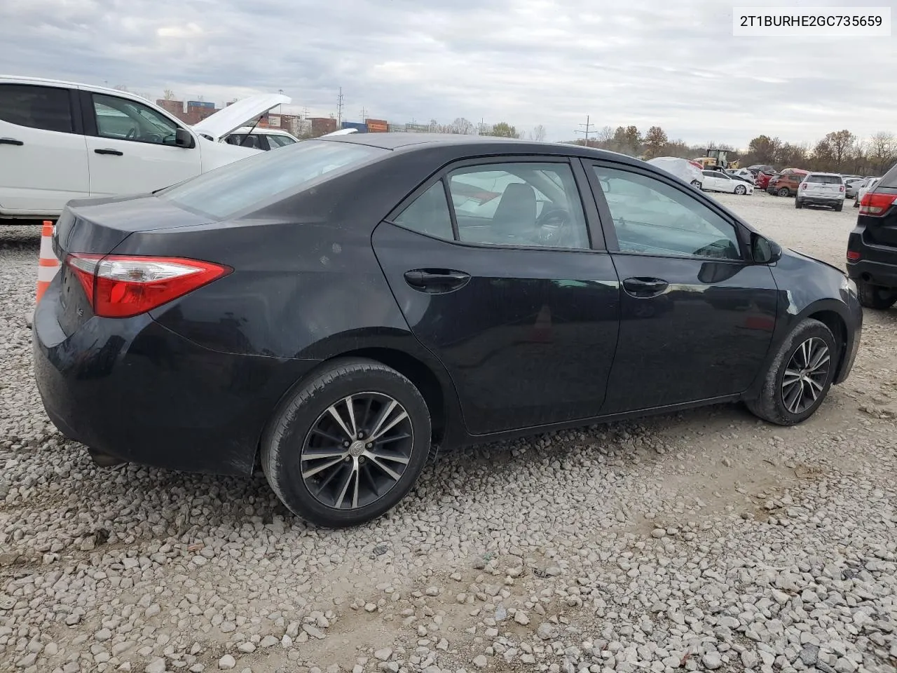 2016 Toyota Corolla L VIN: 2T1BURHE2GC735659 Lot: 78554914