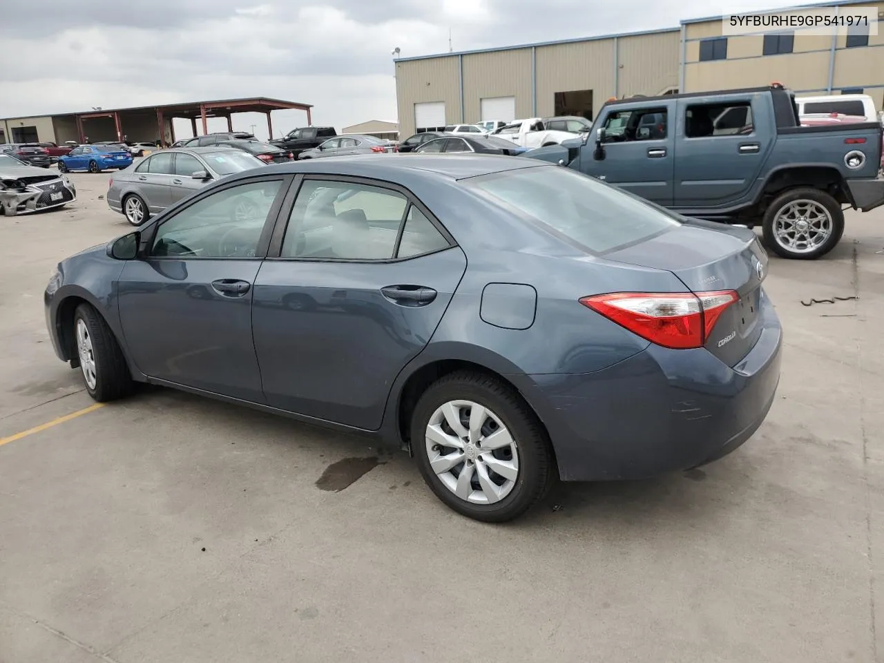 2016 Toyota Corolla L VIN: 5YFBURHE9GP541971 Lot: 78593684