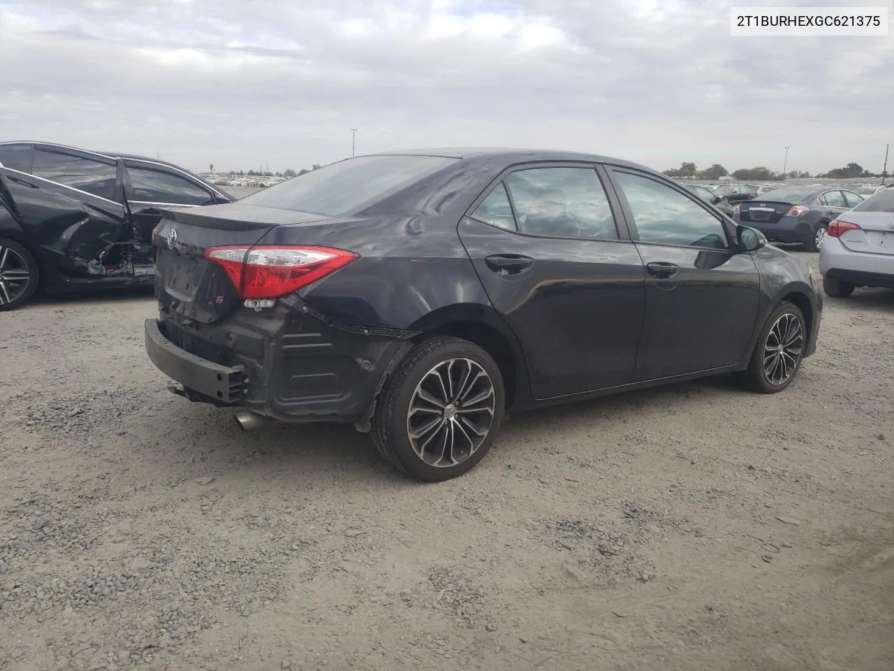 2016 Toyota Corolla L VIN: 2T1BURHEXGC621375 Lot: 78615734