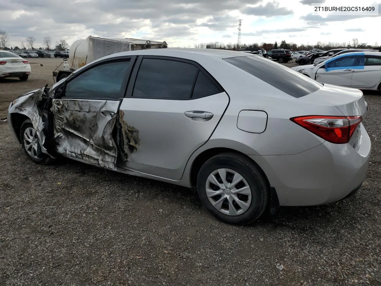 2016 Toyota Corolla L VIN: 2T1BURHE2GC516409 Lot: 78701944