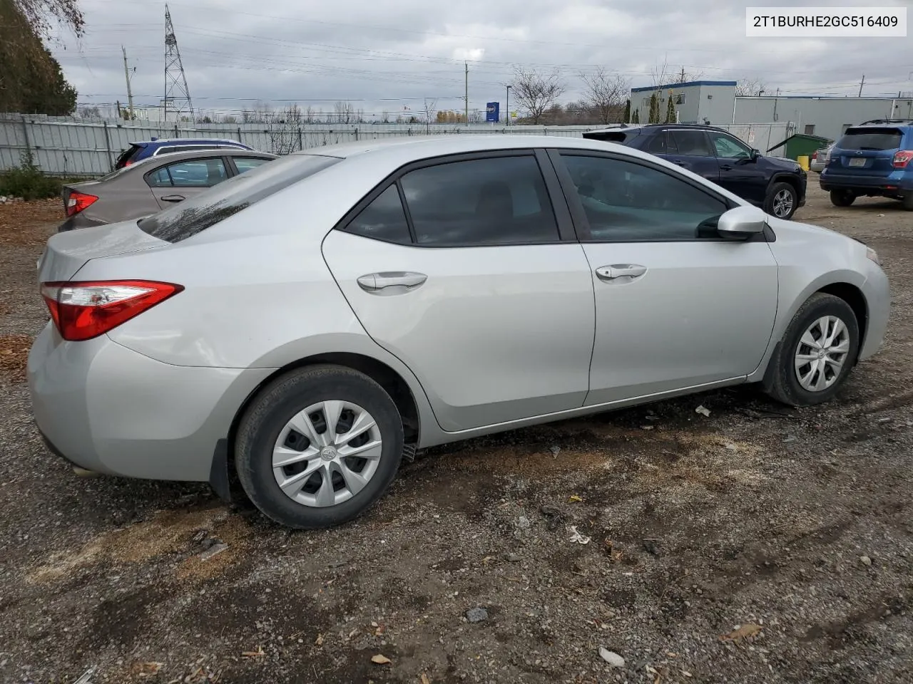 2016 Toyota Corolla L VIN: 2T1BURHE2GC516409 Lot: 78701944