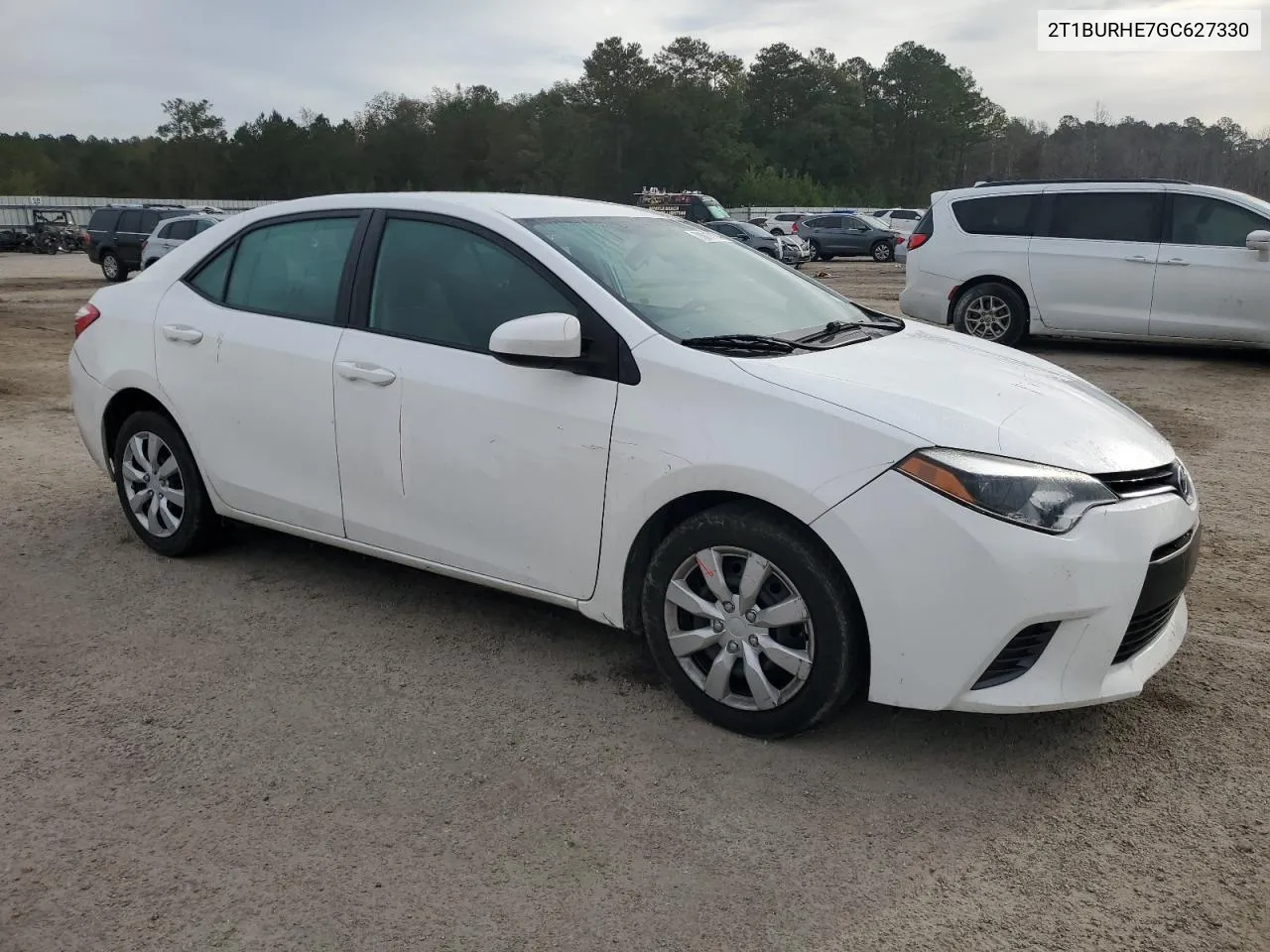 2016 Toyota Corolla L VIN: 2T1BURHE7GC627330 Lot: 78817194