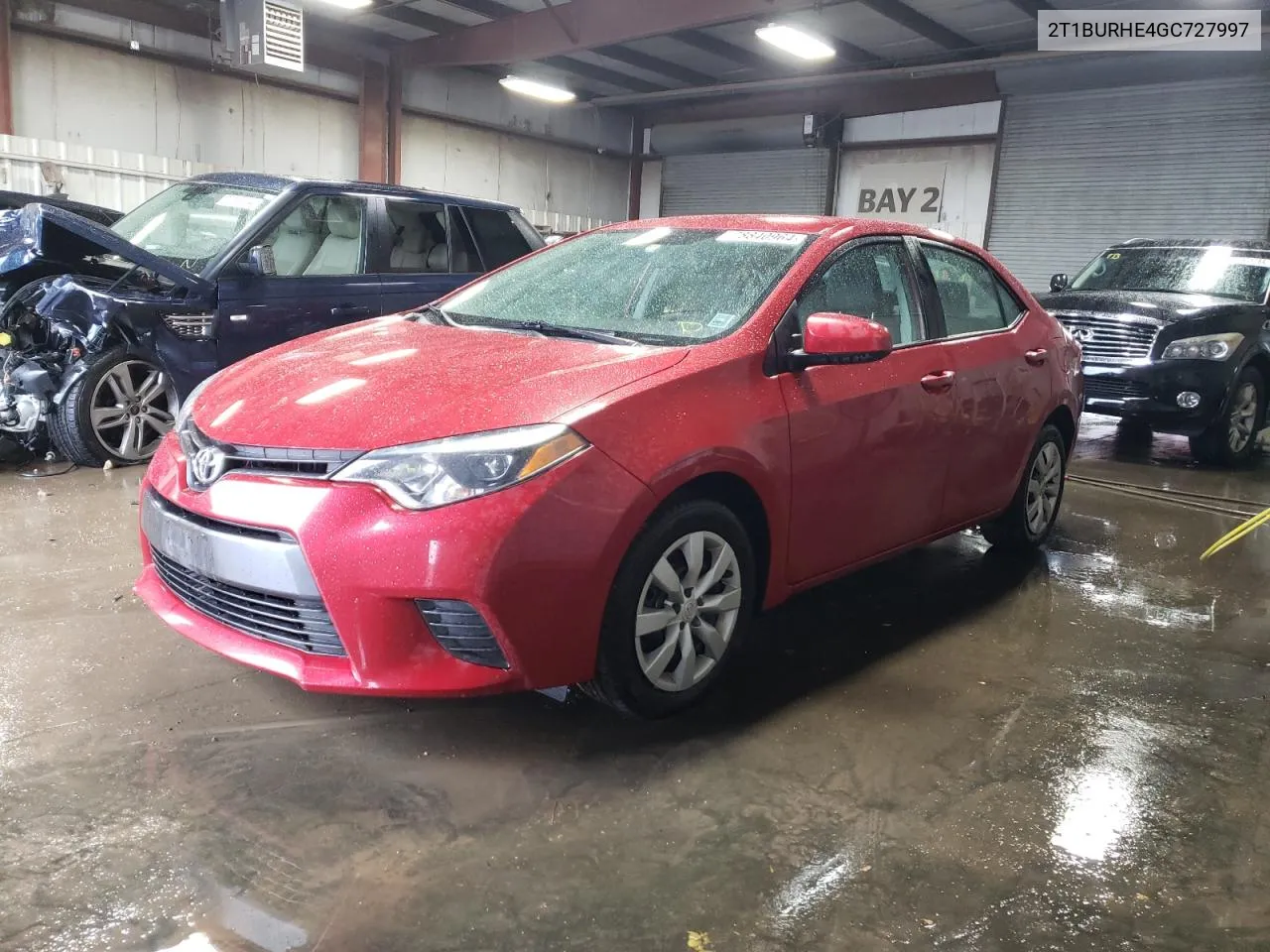 2016 Toyota Corolla L VIN: 2T1BURHE4GC727997 Lot: 78840964