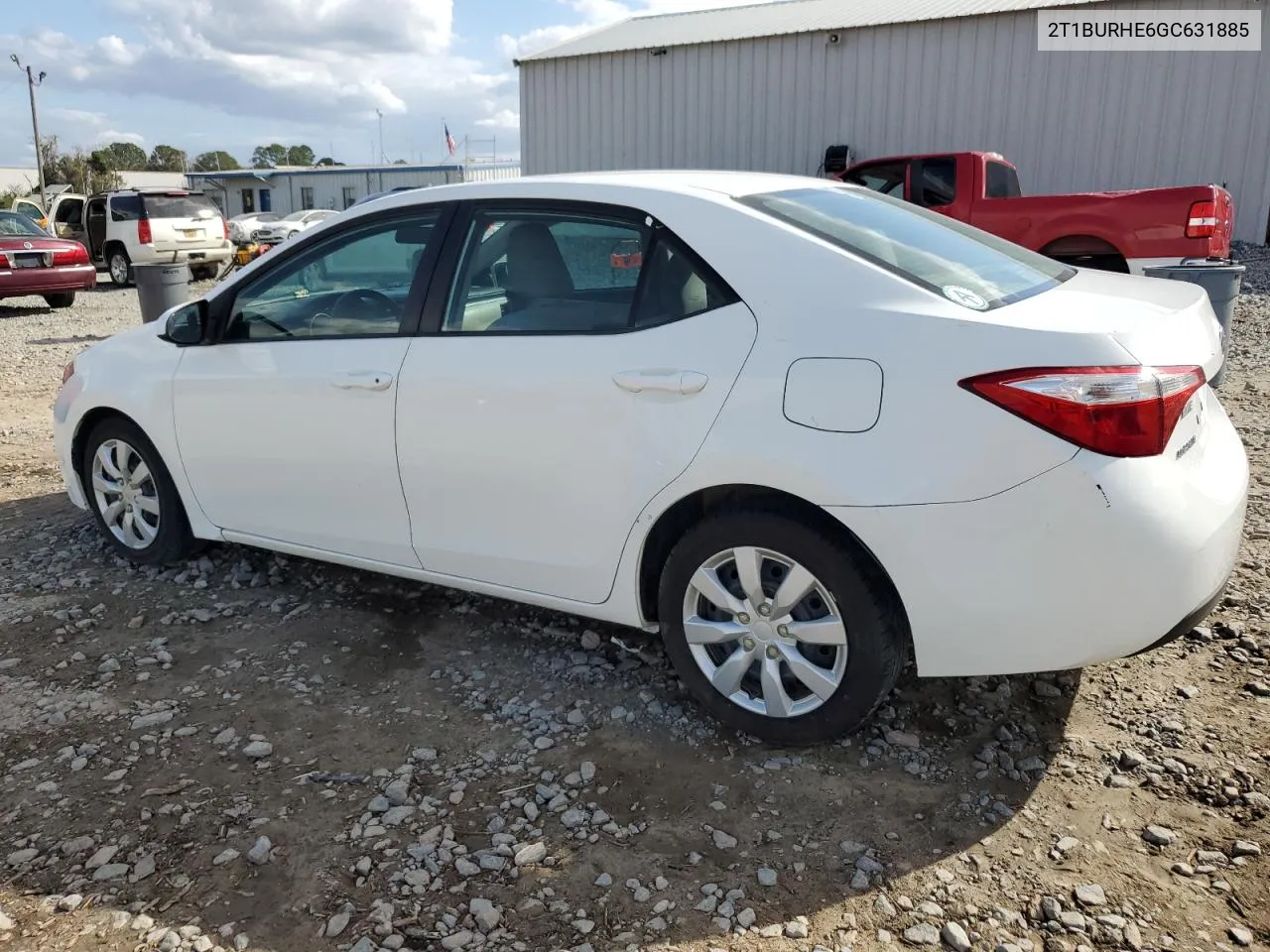 2016 Toyota Corolla L VIN: 2T1BURHE6GC631885 Lot: 78896314