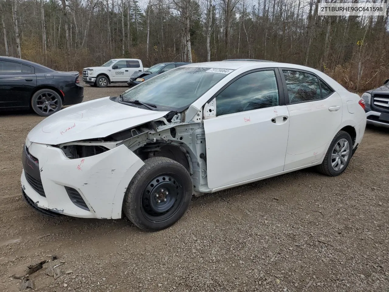 2016 Toyota Corolla L VIN: 2T1BURHE9GC641598 Lot: 79129064