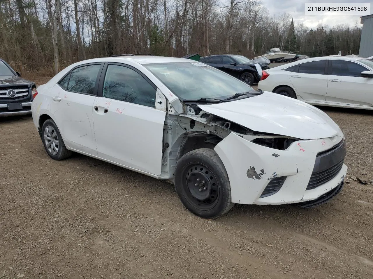 2016 Toyota Corolla L VIN: 2T1BURHE9GC641598 Lot: 79129064