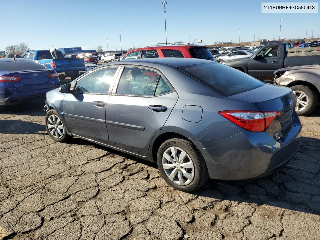 2T1BURHE9GC550413 2016 Toyota Corolla L