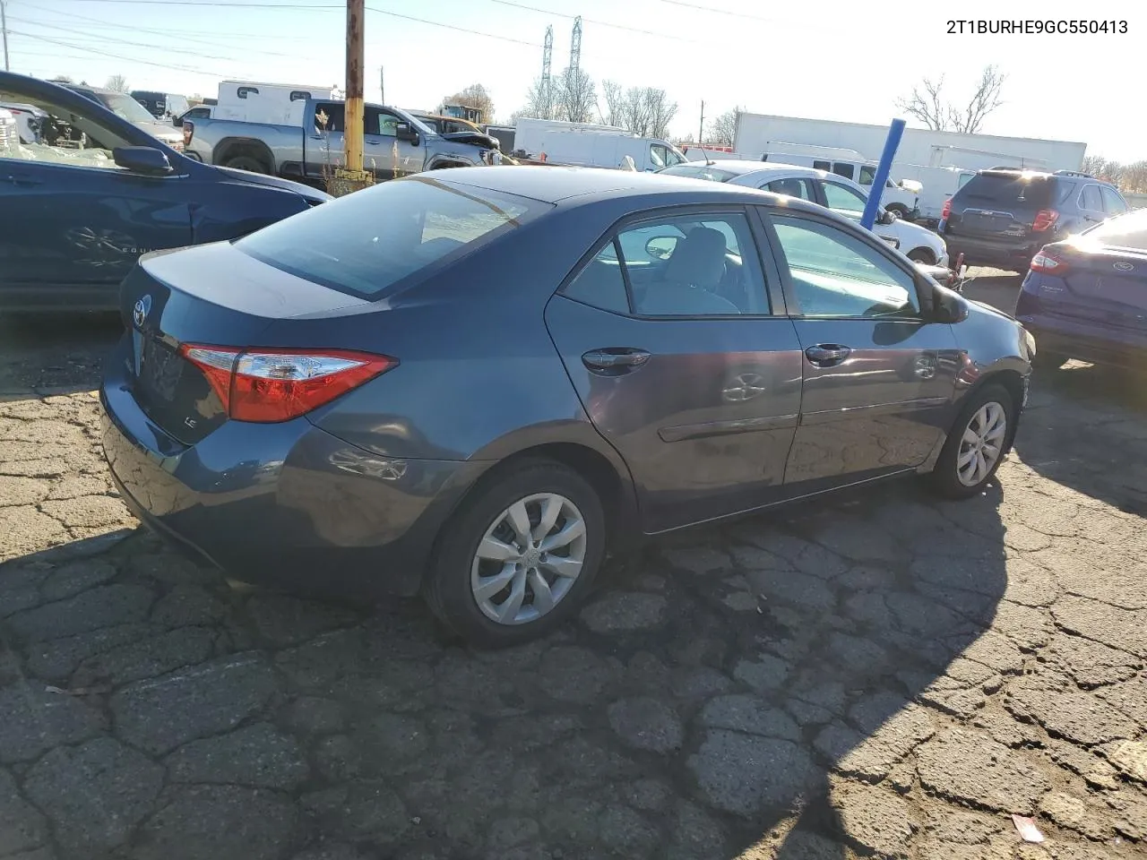 2T1BURHE9GC550413 2016 Toyota Corolla L