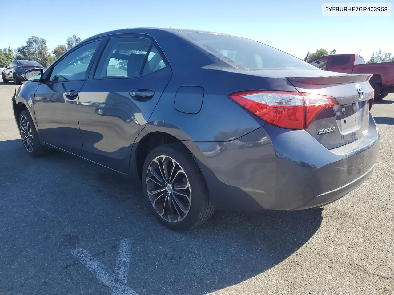 5YFBURHE7GP403958 2016 Toyota Corolla L