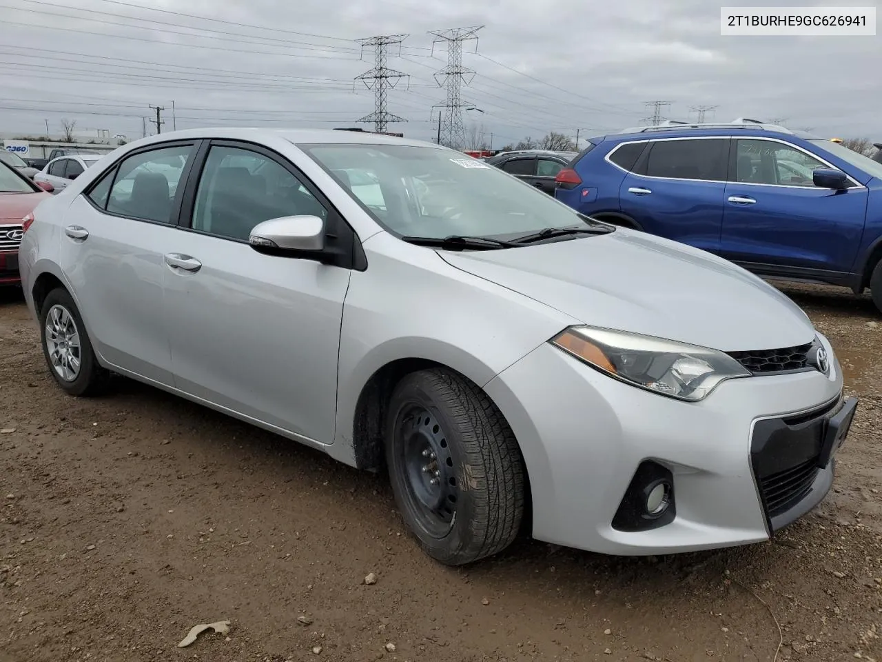 2016 Toyota Corolla L VIN: 2T1BURHE9GC626941 Lot: 79273994