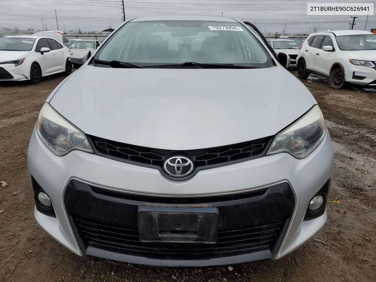 2016 Toyota Corolla L VIN: 2T1BURHE9GC626941 Lot: 79273994