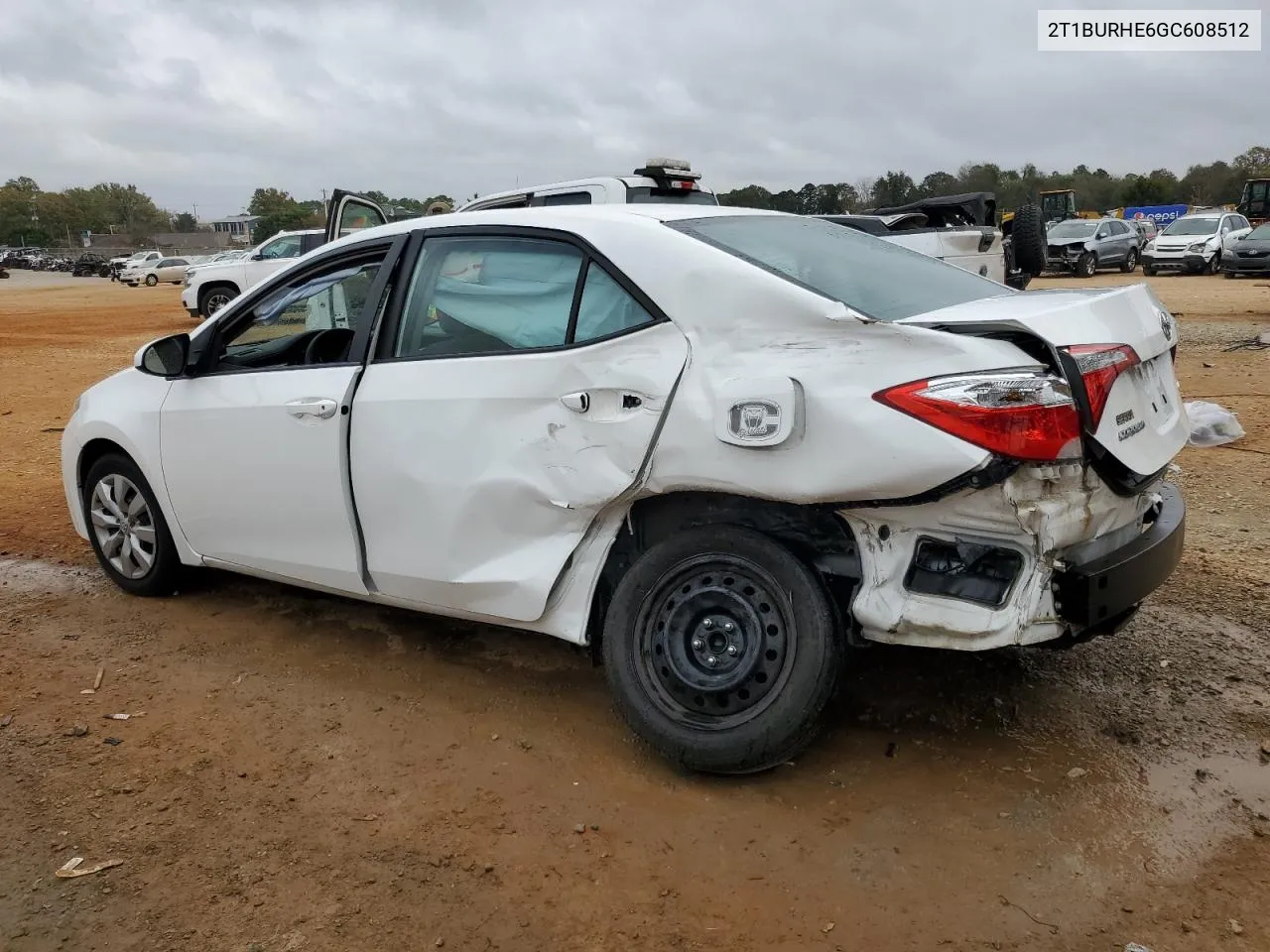 2016 Toyota Corolla L VIN: 2T1BURHE6GC608512 Lot: 79316584