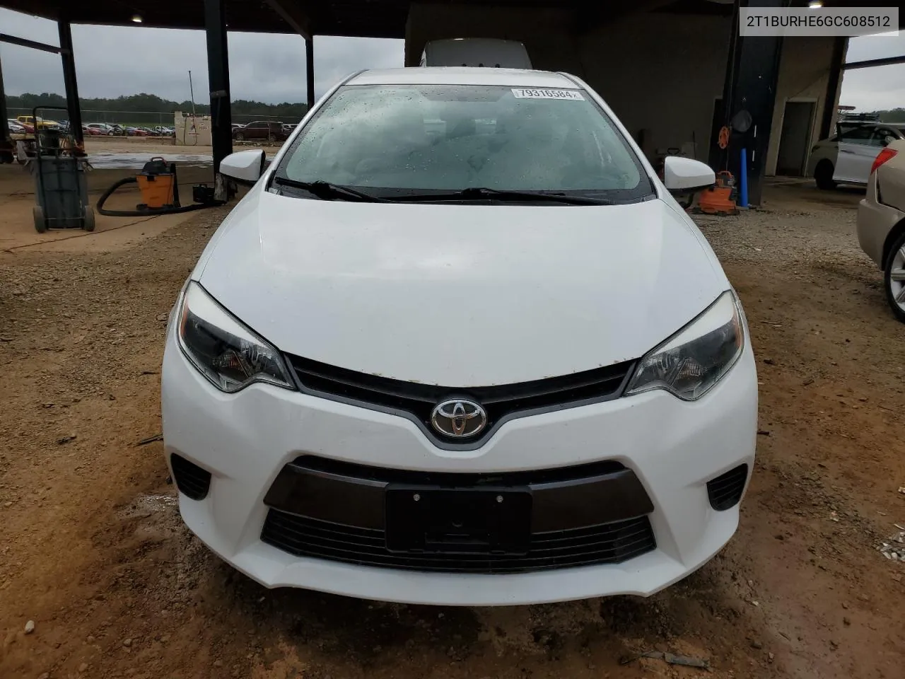 2016 Toyota Corolla L VIN: 2T1BURHE6GC608512 Lot: 79316584