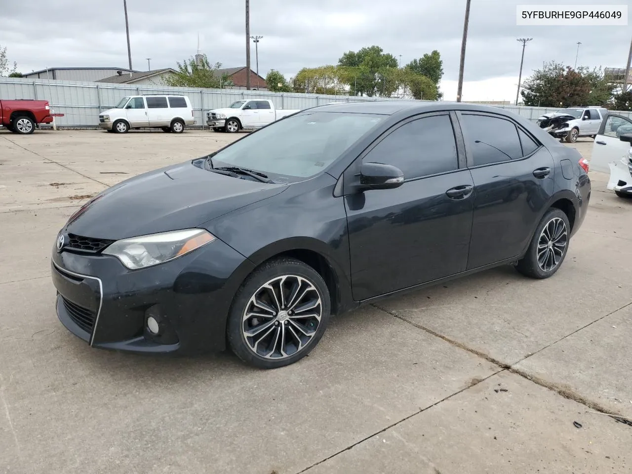 2016 Toyota Corolla L VIN: 5YFBURHE9GP446049 Lot: 79321074