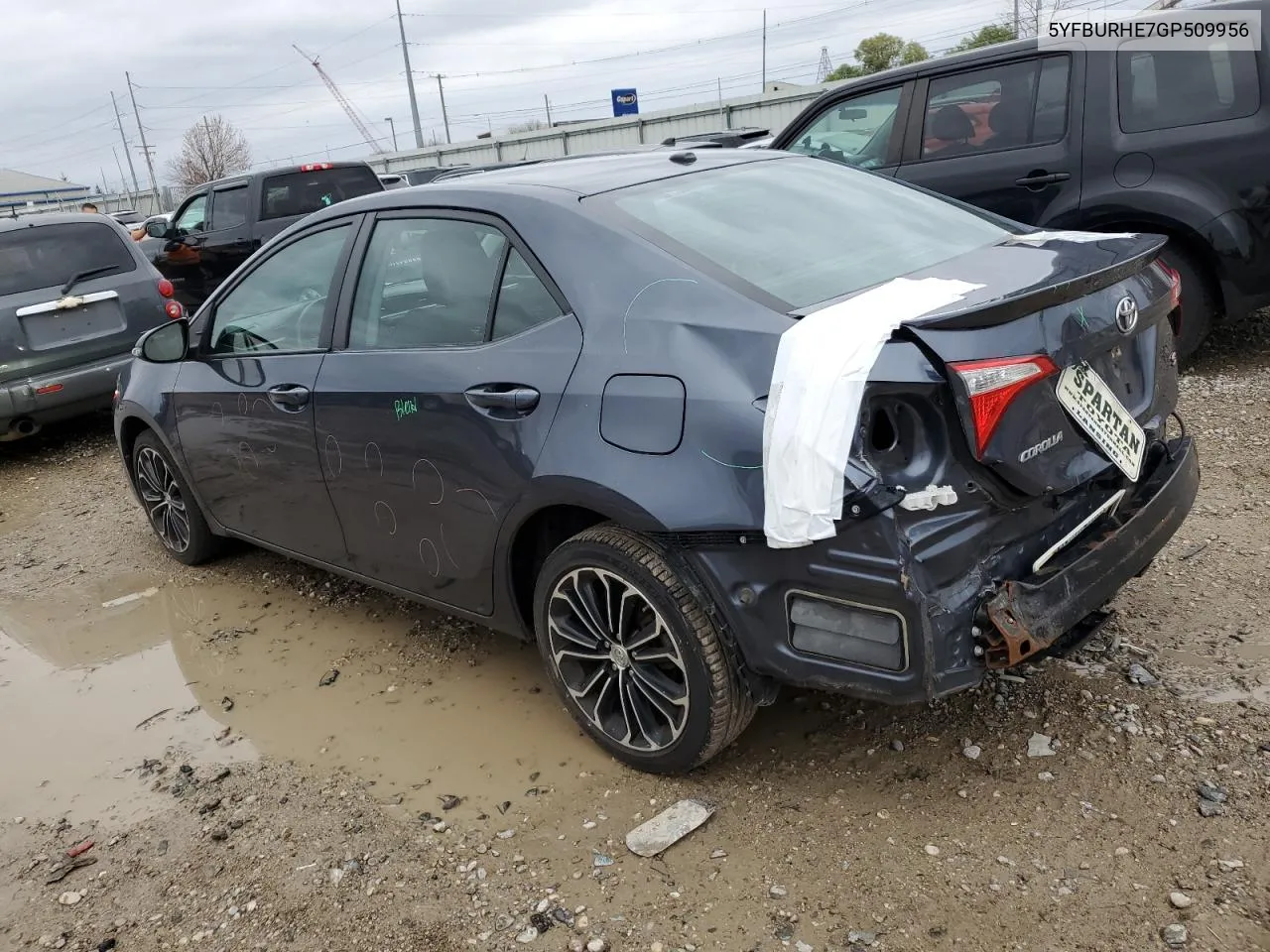 2016 Toyota Corolla L VIN: 5YFBURHE7GP509956 Lot: 79435214