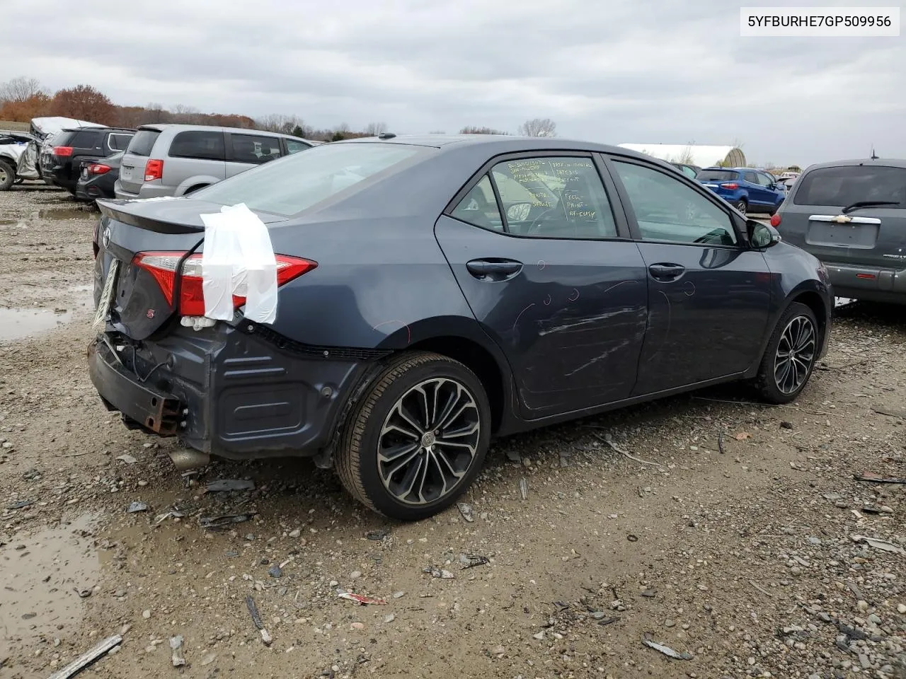 2016 Toyota Corolla L VIN: 5YFBURHE7GP509956 Lot: 79435214