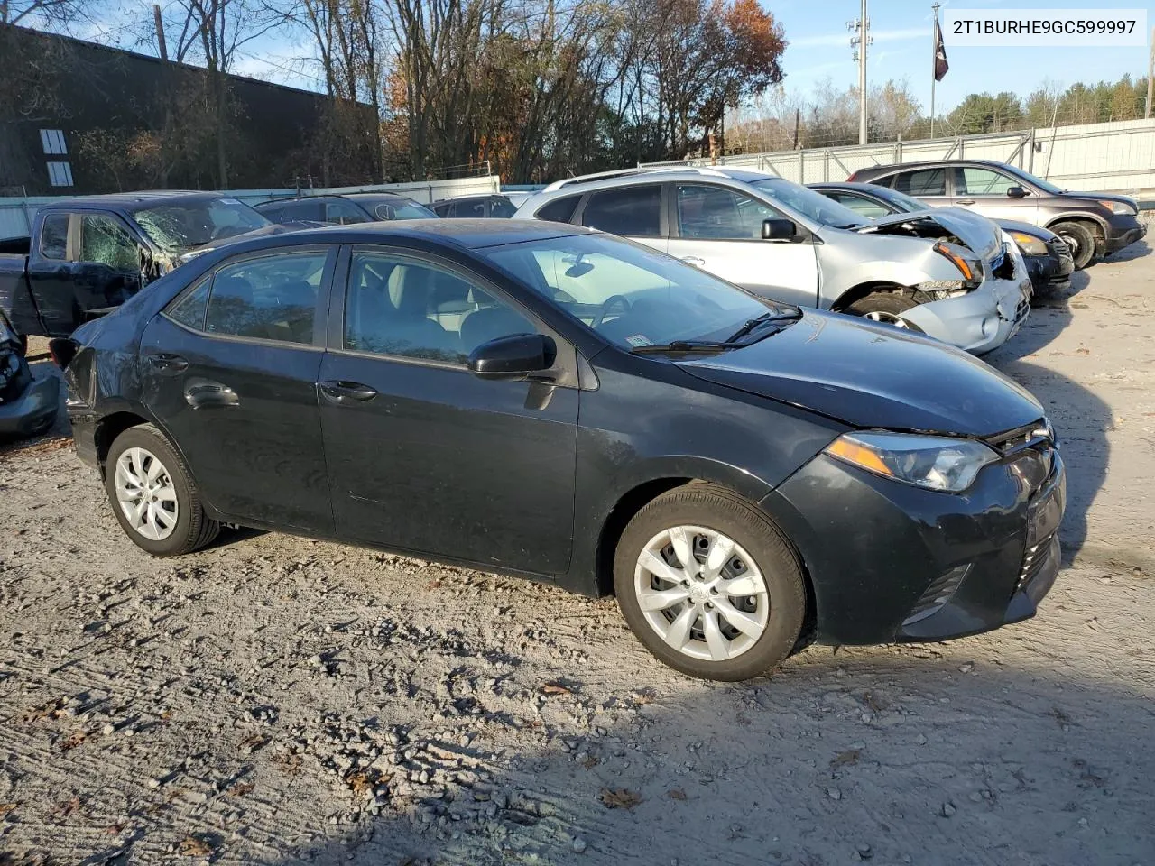 2016 Toyota Corolla L VIN: 2T1BURHE9GC599997 Lot: 79482644