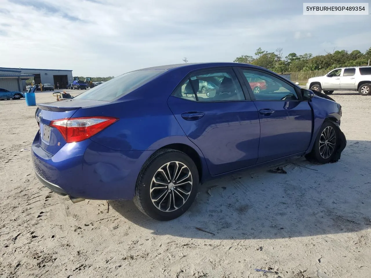 2016 Toyota Corolla L VIN: 5YFBURHE9GP489354 Lot: 79485694