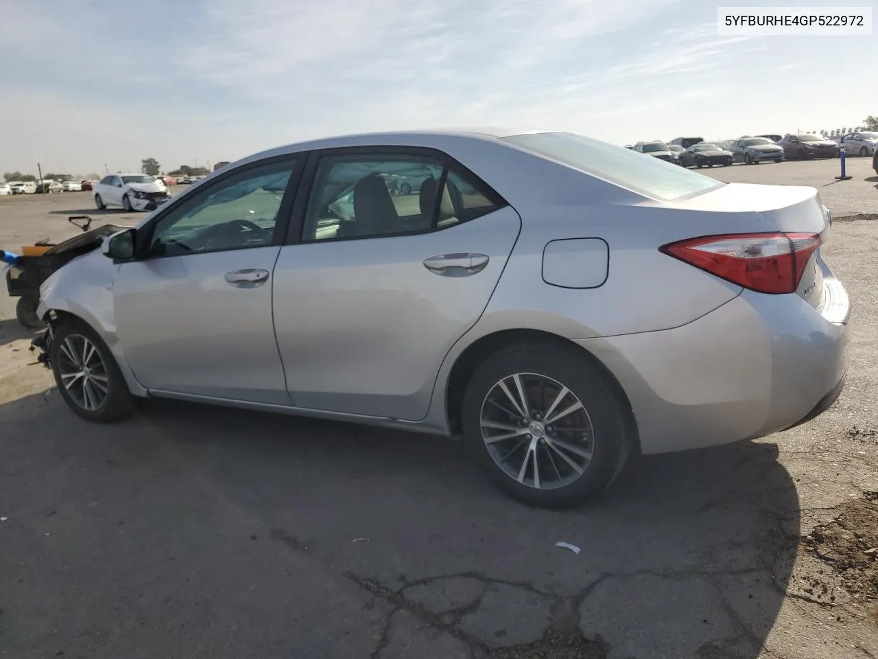 2016 Toyota Corolla L VIN: 5YFBURHE4GP522972 Lot: 79564984