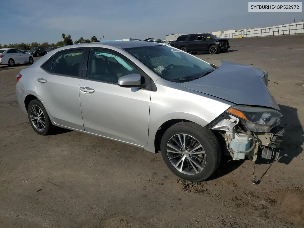 2016 Toyota Corolla L VIN: 5YFBURHE4GP522972 Lot: 79564984