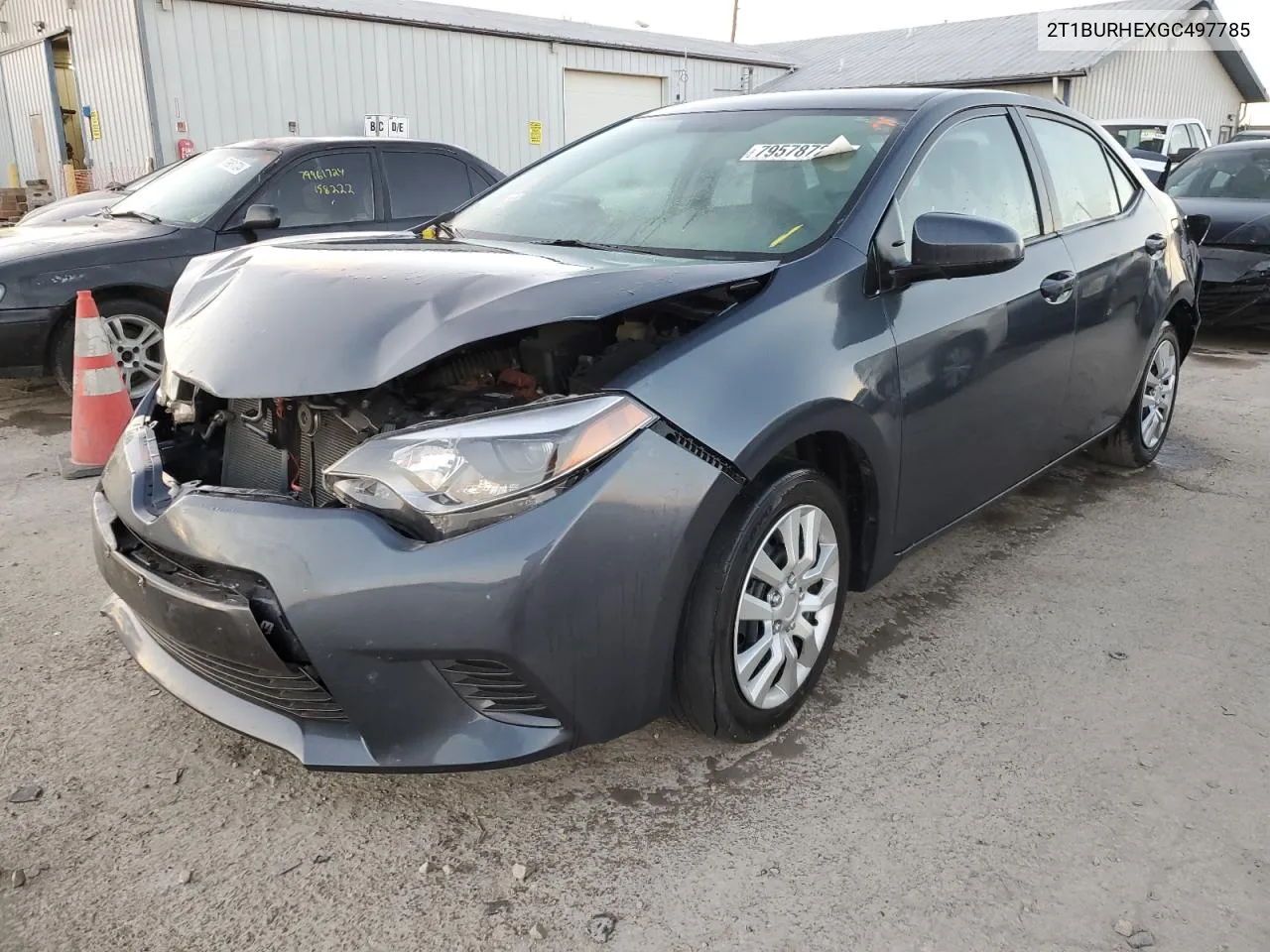 2016 Toyota Corolla L VIN: 2T1BURHEXGC497785 Lot: 79578724