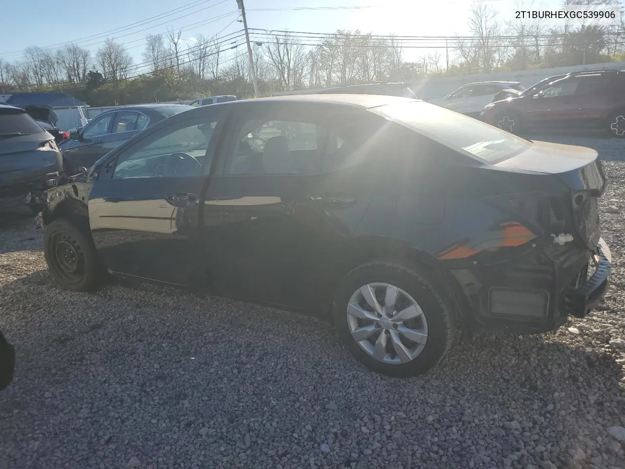 2016 Toyota Corolla L VIN: 2T1BURHEXGC539906 Lot: 79700204