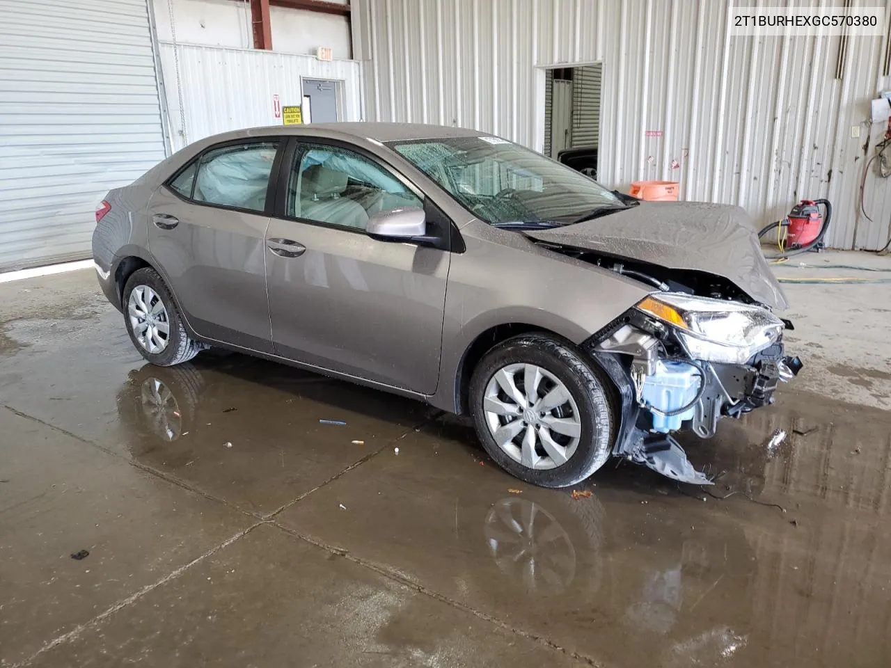 2016 Toyota Corolla L VIN: 2T1BURHEXGC570380 Lot: 79735004