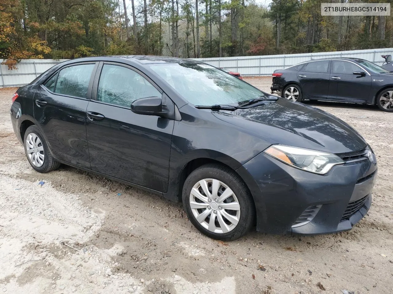 2016 Toyota Corolla L VIN: 2T1BURHE8GC514194 Lot: 79835574