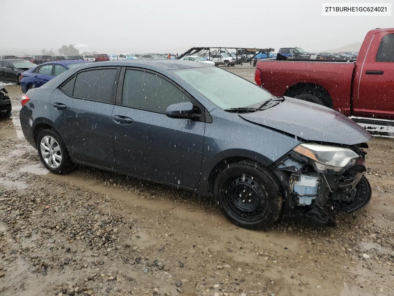 2016 Toyota Corolla L VIN: 2T1BURHE1GC624021 Lot: 79855244