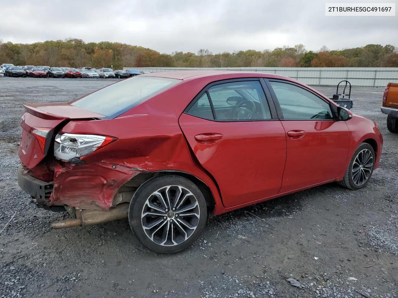 2016 Toyota Corolla L VIN: 2T1BURHE5GC491697 Lot: 79904404