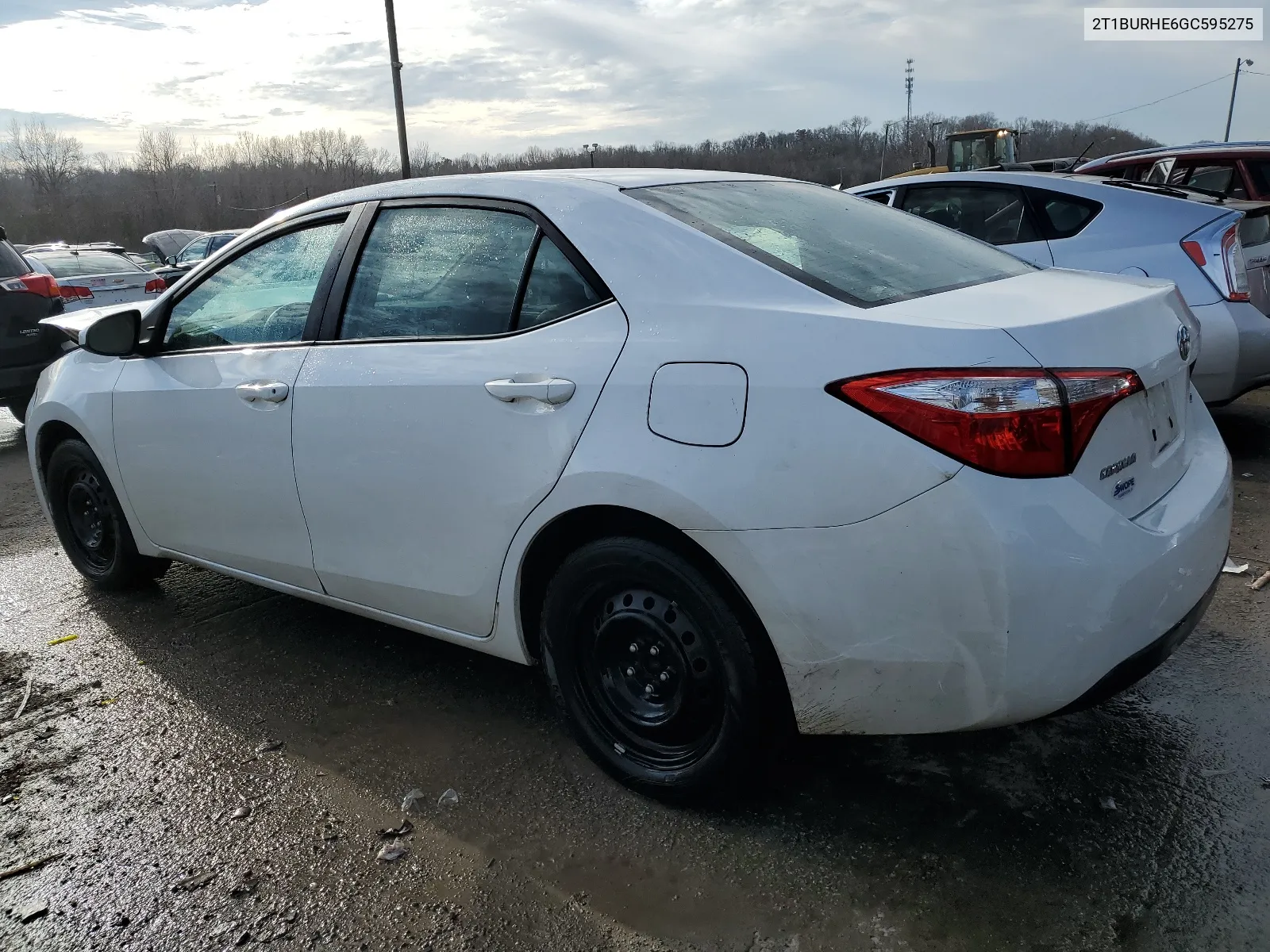 2016 Toyota Corolla L VIN: 2T1BURHE6GC595275 Lot: 80031683