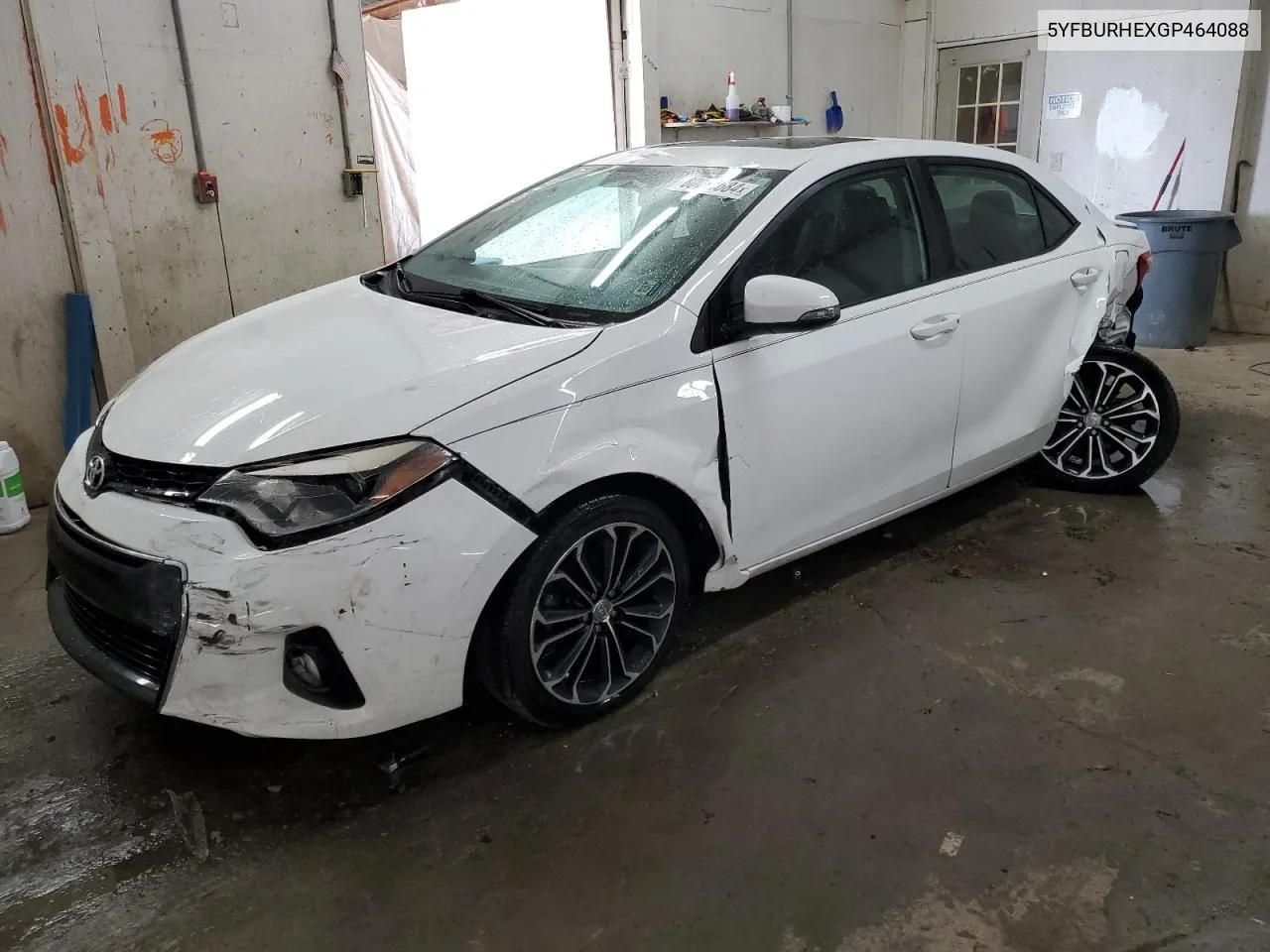 2016 Toyota Corolla L VIN: 5YFBURHEXGP464088 Lot: 80098684