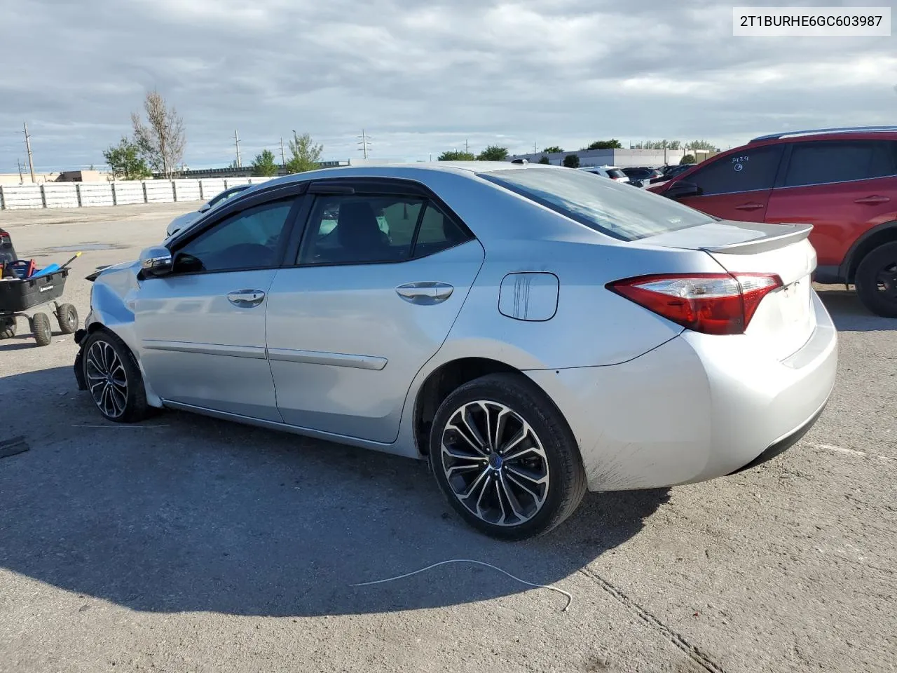 2016 Toyota Corolla L VIN: 2T1BURHE6GC603987 Lot: 80219904